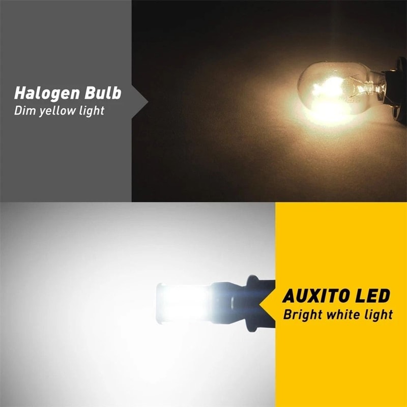 Super Bright LED Headlight Bulbs Kit White HighLow Beam EMC LongLasting Performance 13