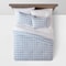Cotton Gingham Comforter Set Threshold AllSeason Comfort Breathable Comforter Pillow Shams 0