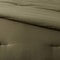 Dark Olive Green FullQueen Washed Cotton Sateen Comforter And Sham Set Soft Polyester Fill 2