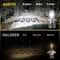 LED Headlight Kit H4 Ultra Bright HighLow Beam Bulb 360 Adjustable Waterproof Efficient Cooling 1