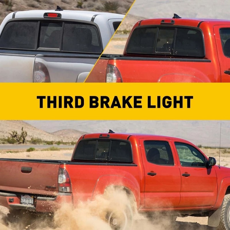 LED High Mount BrakeStop Light Smoked Lens Waterproof Third Brake Light For Vehicles 8