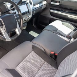 cloth seat cover for front driver bottom, fits heated & power seats