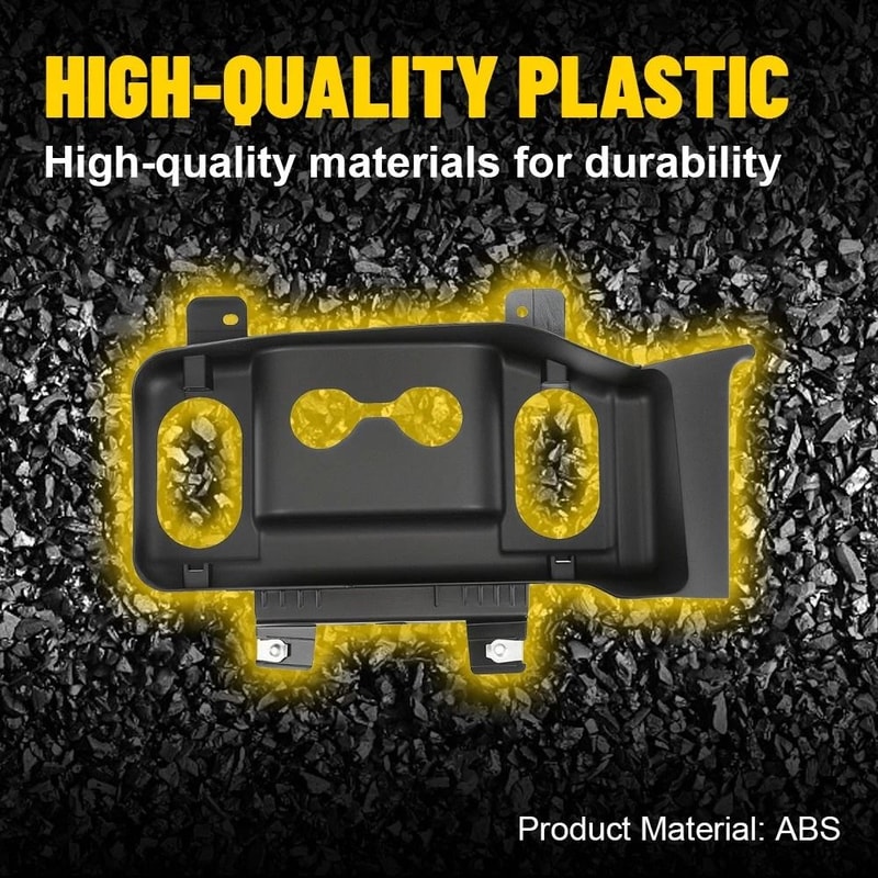 Front Bumper Tow Hook Trim Cover Panel Set Left And Right Replacement 4