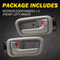 Toyota Tundra Inside Door Handle Bezels Front LH RH Side Durable Beige ABS Fitment Parts 7