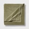 FullQueen Velvet Duvet Cover Sham Set Green Threshold Elegant Cotton Velvet Bedding Soft Comfort 4