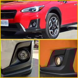 crosstrek front driver side fog light cover, easy installation, long-lasting protection