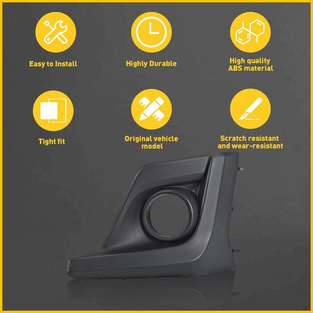 Crosstrek Front Driver Side Fog Light Cover Easy Installation Longlasting Protection 3