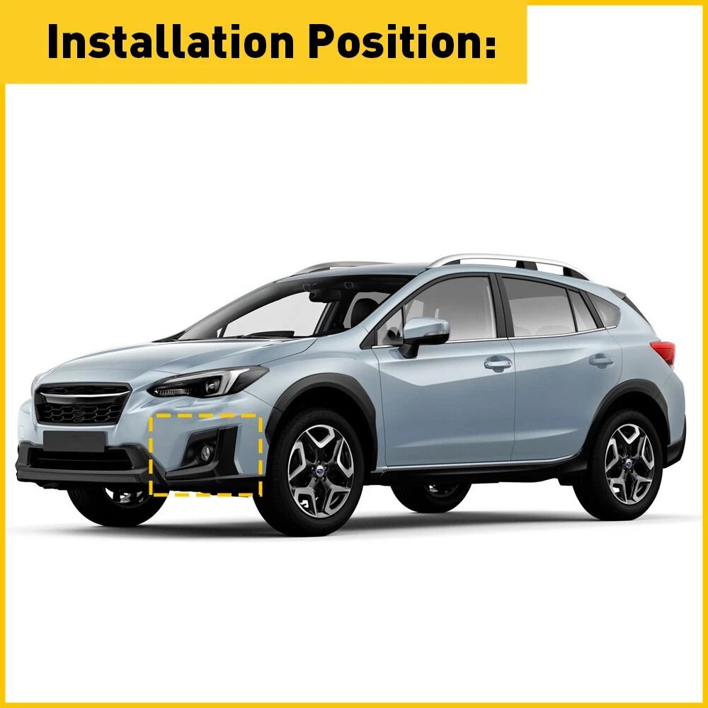 Crosstrek Front Driver Side Fog Light Cover Easy Installation Longlasting Protection 9