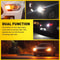 Switchback LED Turn Signal Lights AntiHyper Flash White Amber Dual Color LED For Vehicles 8