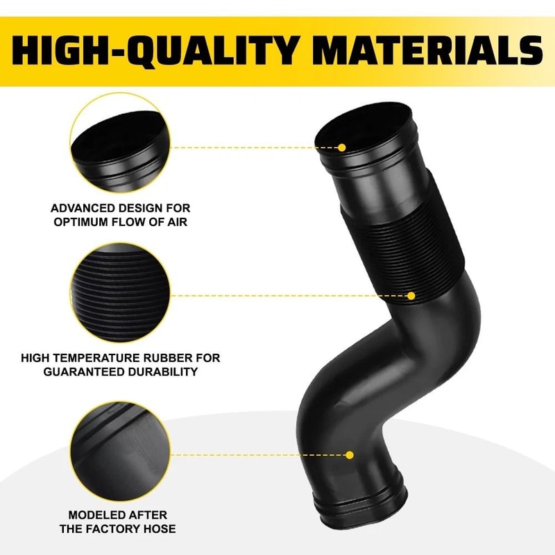HighPerformance Left Right Air Intake Duct Pipe Hose Easy Installation With Good Sealing For Impro 3