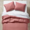 Heavyweight Linen Comforter Sham Set Rose Casaluna KingCA King Soft Cotton Sateen MachineWashable 0