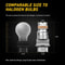 ErrorFree Amber LED Turn Signal Parking Light Bulbs ED Style Durable Automotive Lighting 1