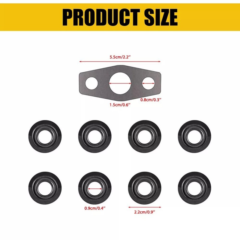 For GM Engine Valve Cover Gasket Rubber Replacement Superior Sealing Fits 3