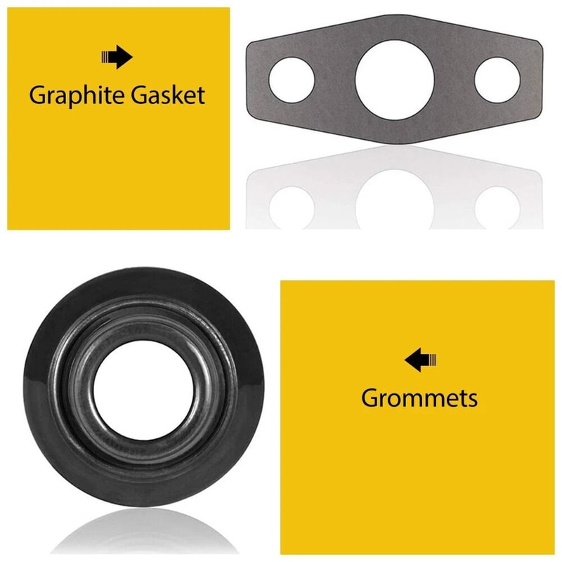 For GM Engine Valve Cover Gasket Rubber Replacement Superior Sealing Fits 4