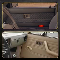 tacoma brown door handle inner, indoor left right, easy installation, durable material