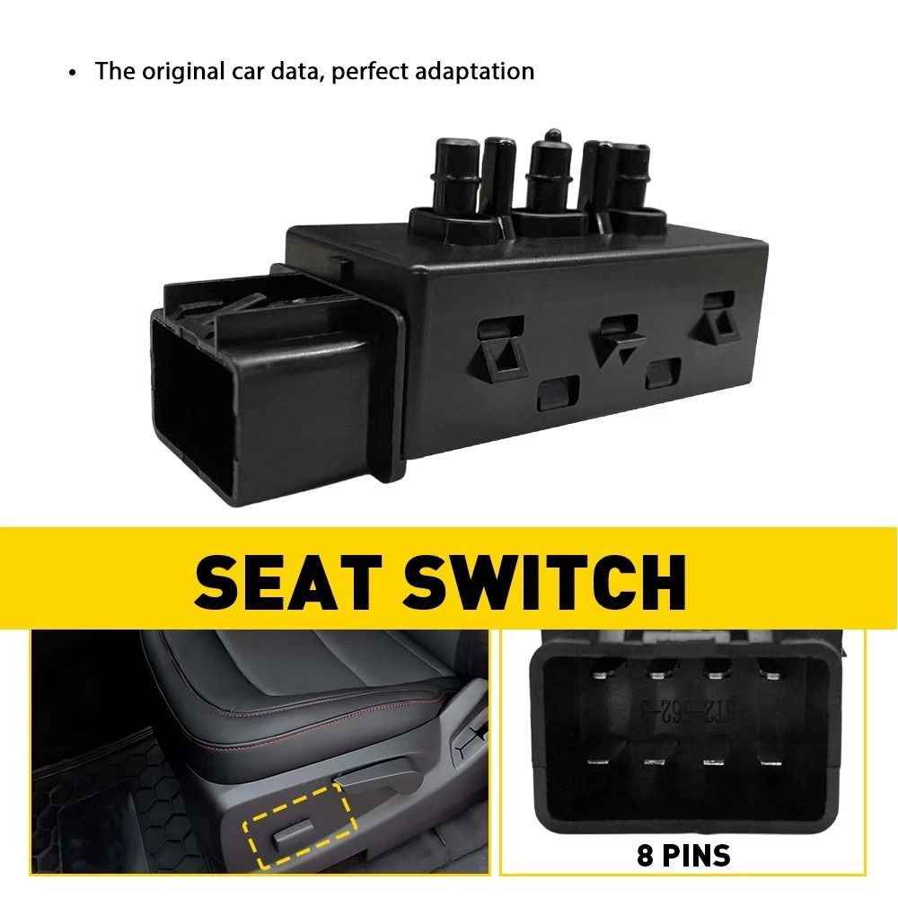 Power Seat Switch Durable And Reliable Power Seat Replacement Easy PlugandPlay Seat Switch For Vehi 1