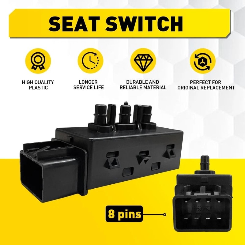 Power Seat Switch Durable And Reliable Power Seat Replacement Easy PlugandPlay Seat Switch For Vehi 4