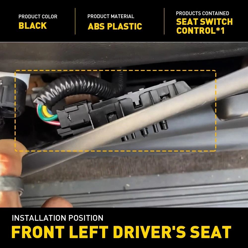 Power Seat Switch Durable And Reliable Power Seat Replacement Easy PlugandPlay Seat Switch For Vehi 6