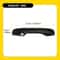 Stylish Car Door Handle Covers Durable Glossy Black Finish W Front Smartkey For Easy Installation A 1