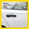 Stylish Car Door Handle Covers Durable Glossy Black Finish W Front Smartkey For Easy Installation A 4
