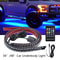 LED Under Car Glow System RGB Neon Tube Kit Underglow Underbody Lights MultiColor Music Sync Lighti 1