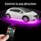 LED Under Car Glow System RGB Neon Tube Kit Underglow Underbody Lights MultiColor Music Sync Lighti 3