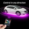 LED Under Car Glow System RGB Neon Tube Kit Underglow Underbody Lights MultiColor Music Sync Lighti 3