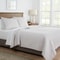 Threshold FullQueen Washed Cotton Sateen Quilt Light Gray Cozy Stylish Bedding 3