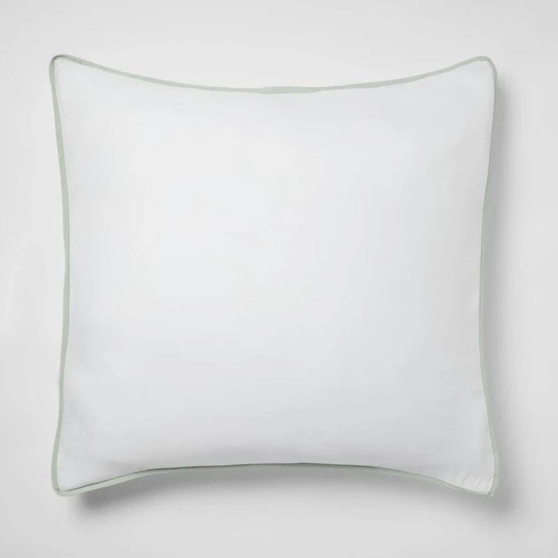 Comforter Set Queen Size Green Soft Cotton Blend Lightweight OekoTex Certified Easy Care 3