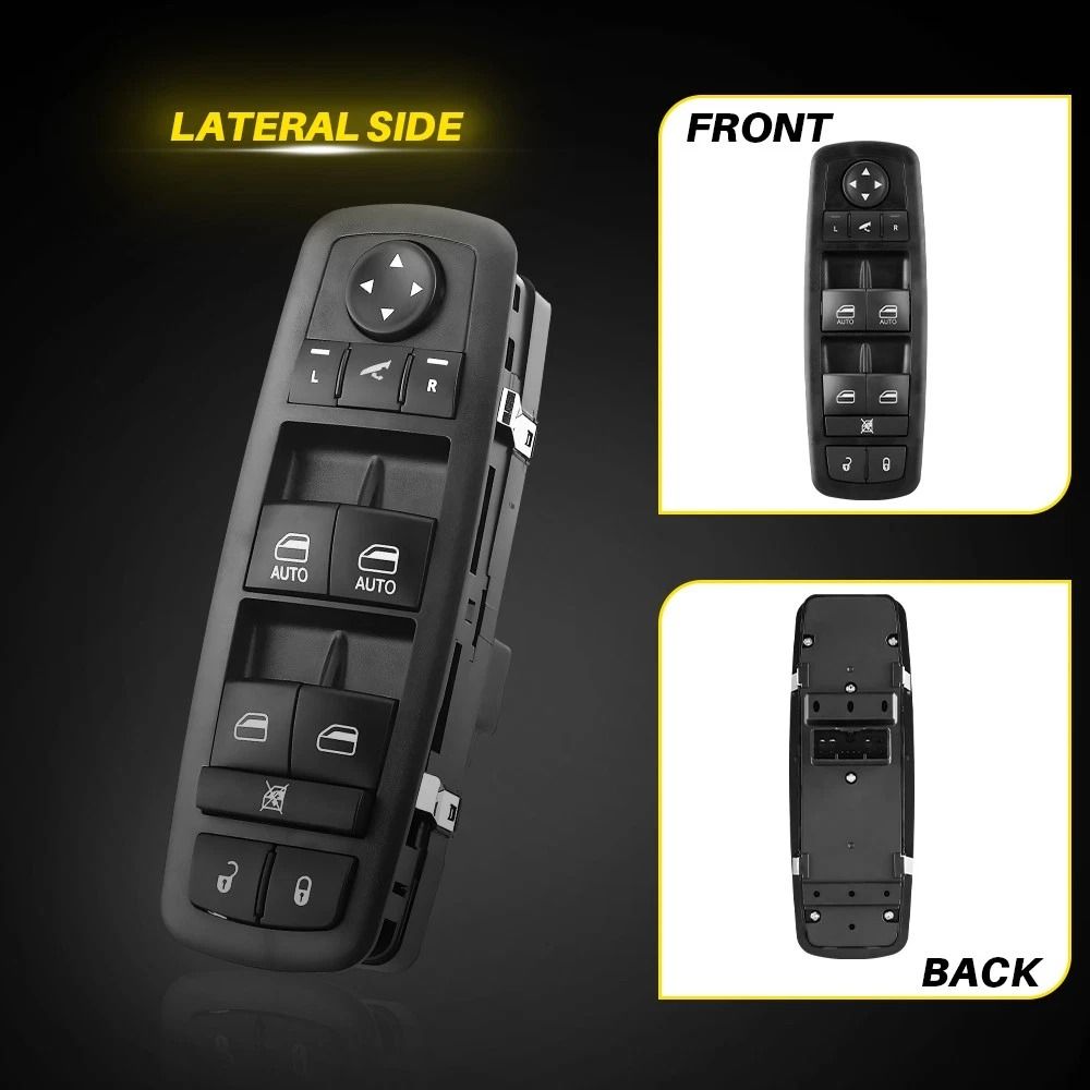 Power Window Control Switch For Driver Side Master Durable Perfect Fit Replacement 3