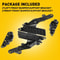 Replacement Bumper Bracket Set Front Left Right Side Durable And WearResistant No Modification Req 6