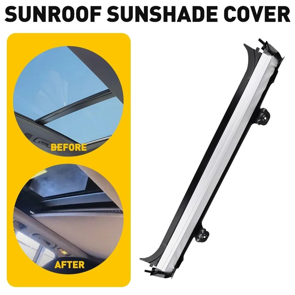 New Gray Car Sunshade Cover For Sunroof Effective Curtain Durable And HighQuality Vehicle Accessory 9