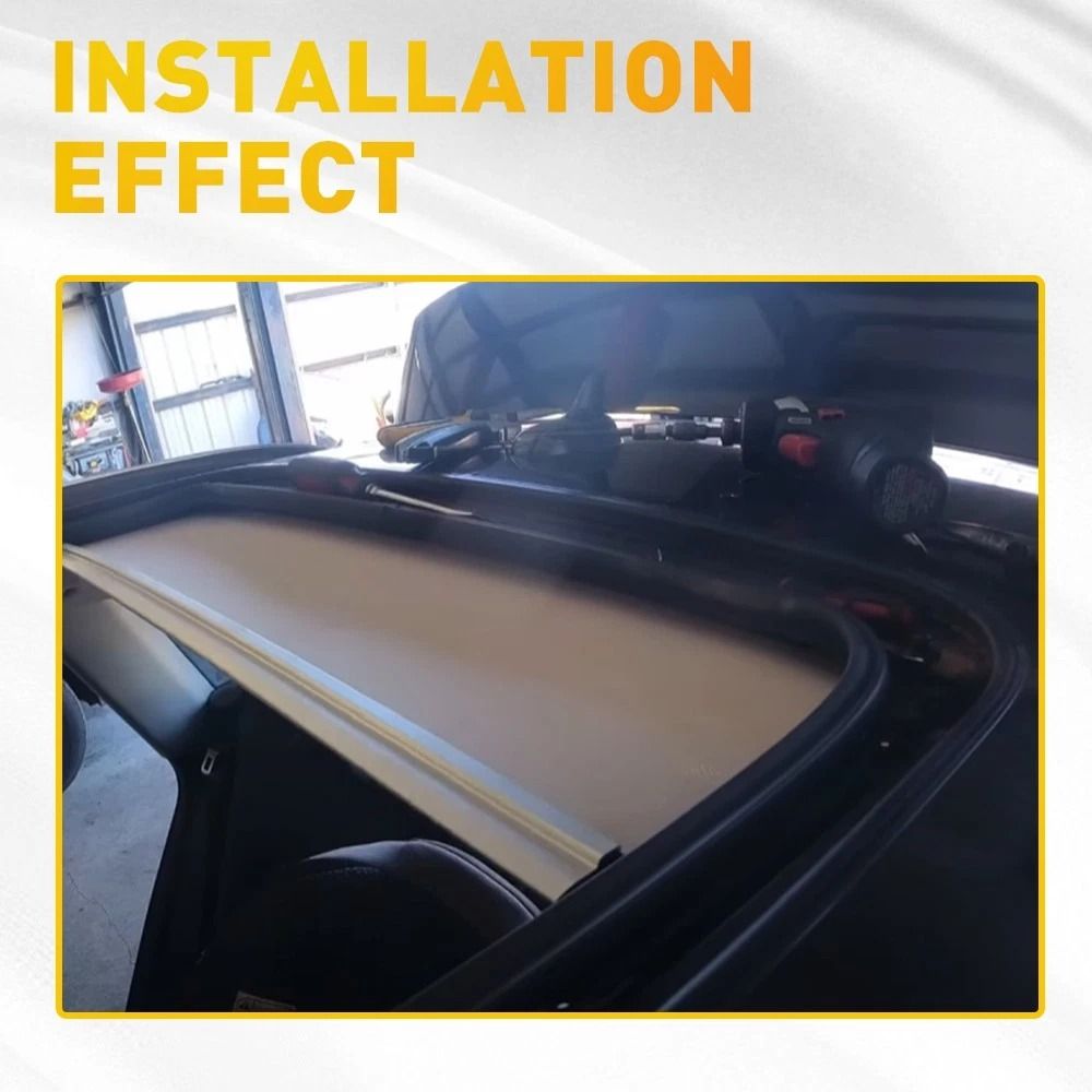 New Gray Car Sunshade Cover For Sunroof Effective Curtain Durable And HighQuality Vehicle Accessory 3