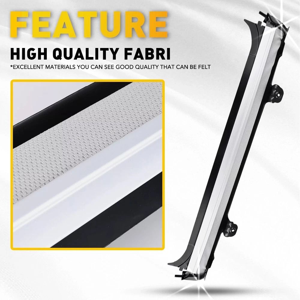 New Gray Car Sunshade Cover For Sunroof Effective Curtain Durable And HighQuality Vehicle Accessory 5