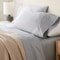 Threshold Full Thread Count Performance Sheet Set Blue Geo Pattern Soft Cotton 1