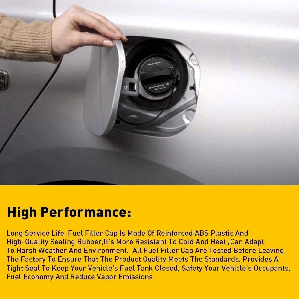 GM Silverado Fuel Gas Tank Filler Cap WTether HighQuality Replacement Easy Installation 4