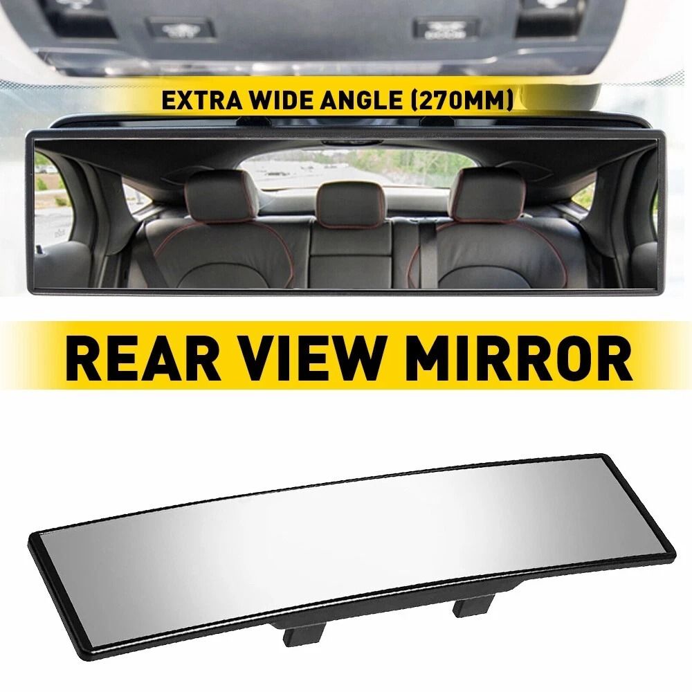 Clear View Wide Angle Rear View Mirror Car Interior Panoramic Mirror For Better Visibility 1