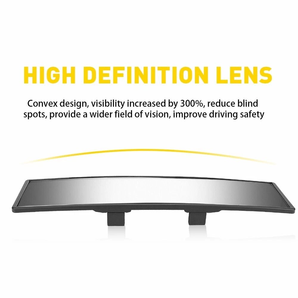 Clear View Wide Angle Rear View Mirror Car Interior Panoramic Mirror For Better Visibility 4