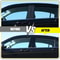 Glossy Black Black Pillar Posts Set Of Door Trim For Car Exterior Stylish And Durable Window Pillar 2