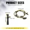 ABS Wheel Speed Sensor Set Of Direct Fit No Drilling Required Tested For High Quality Perfect Match 1