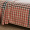 Threshold FullQueen Spring Matelasse Blanket Plaid Pattern EcoFriendly Cotton Blend Soft Midweight 3