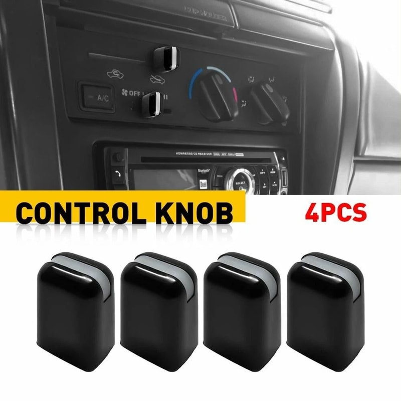 Pickup Truck AC Heater Knobs Climate Control Dash Vent Perfect Replacement For Vehicle Temperature 6