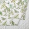 Botanical Floral Green FullQueen Quilt Set Modern Heirloom Bedding Reversible Soft Polyester Machin 2