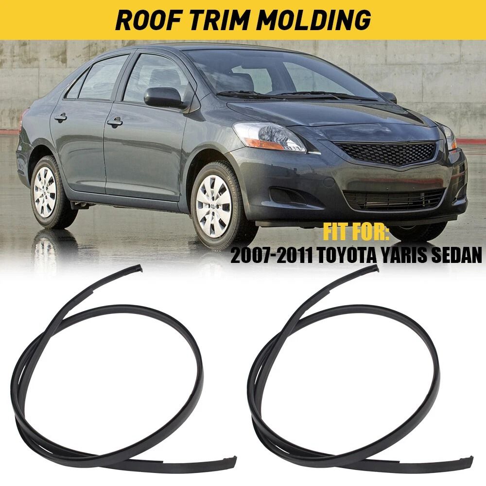 Weatherstrip Roof Drip Molding For Vehicle High Durability Easy Install AntiAging Rubber Material 1