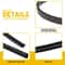 Weatherstrip Roof Drip Molding For Vehicle High Durability Easy Install AntiAging Rubber Material 5