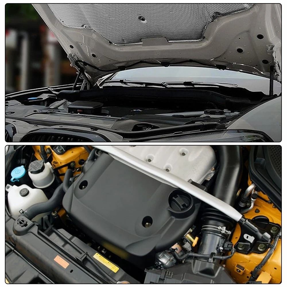 Truck Body Bolts UNut Clips Black Finish Durable Metal Simple Installation 8