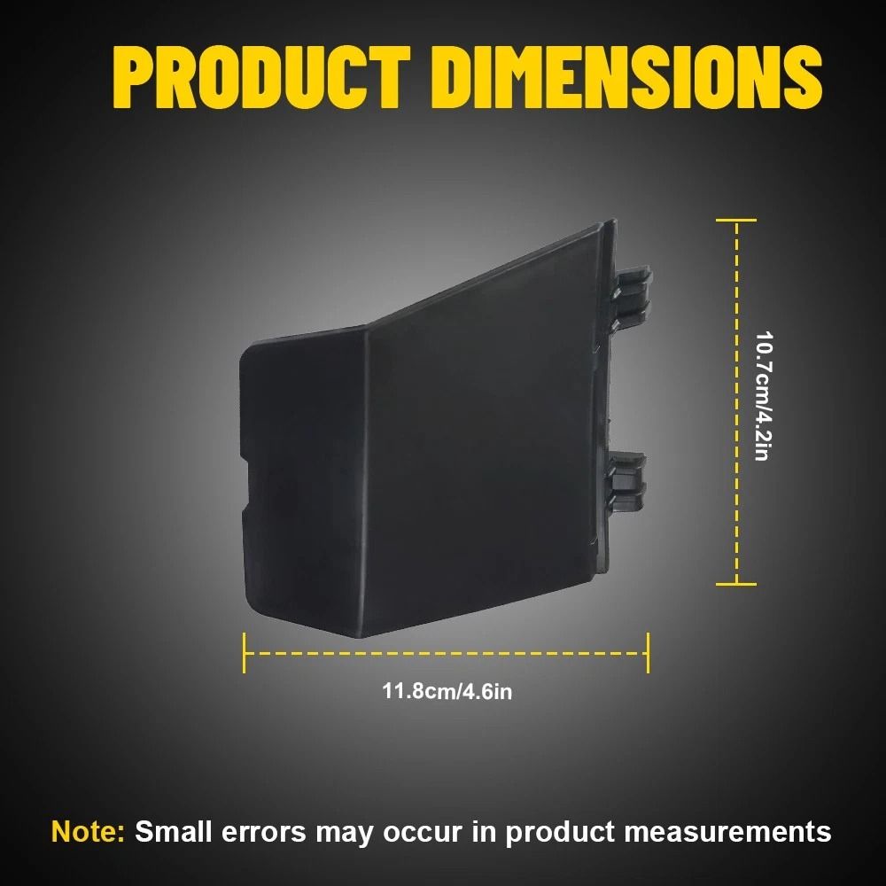 Front Bumper Tow Hook Eye Cover Cap Durable Construction Easy Installation Premium Replacement Brac