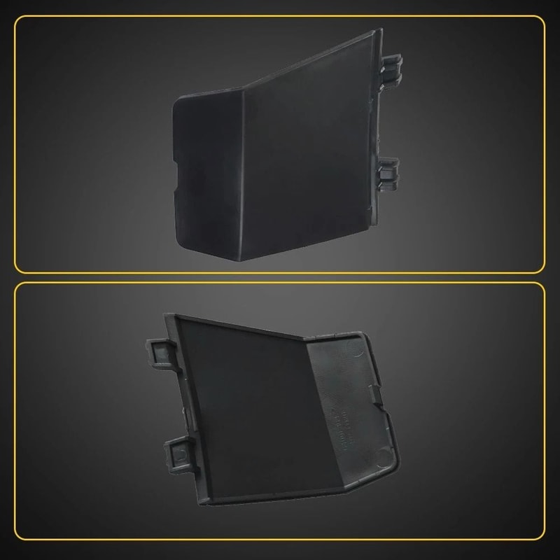 Front Bumper Tow Hook Eye Cover Cap Durable Construction Easy Installation Premium Replacement Brac