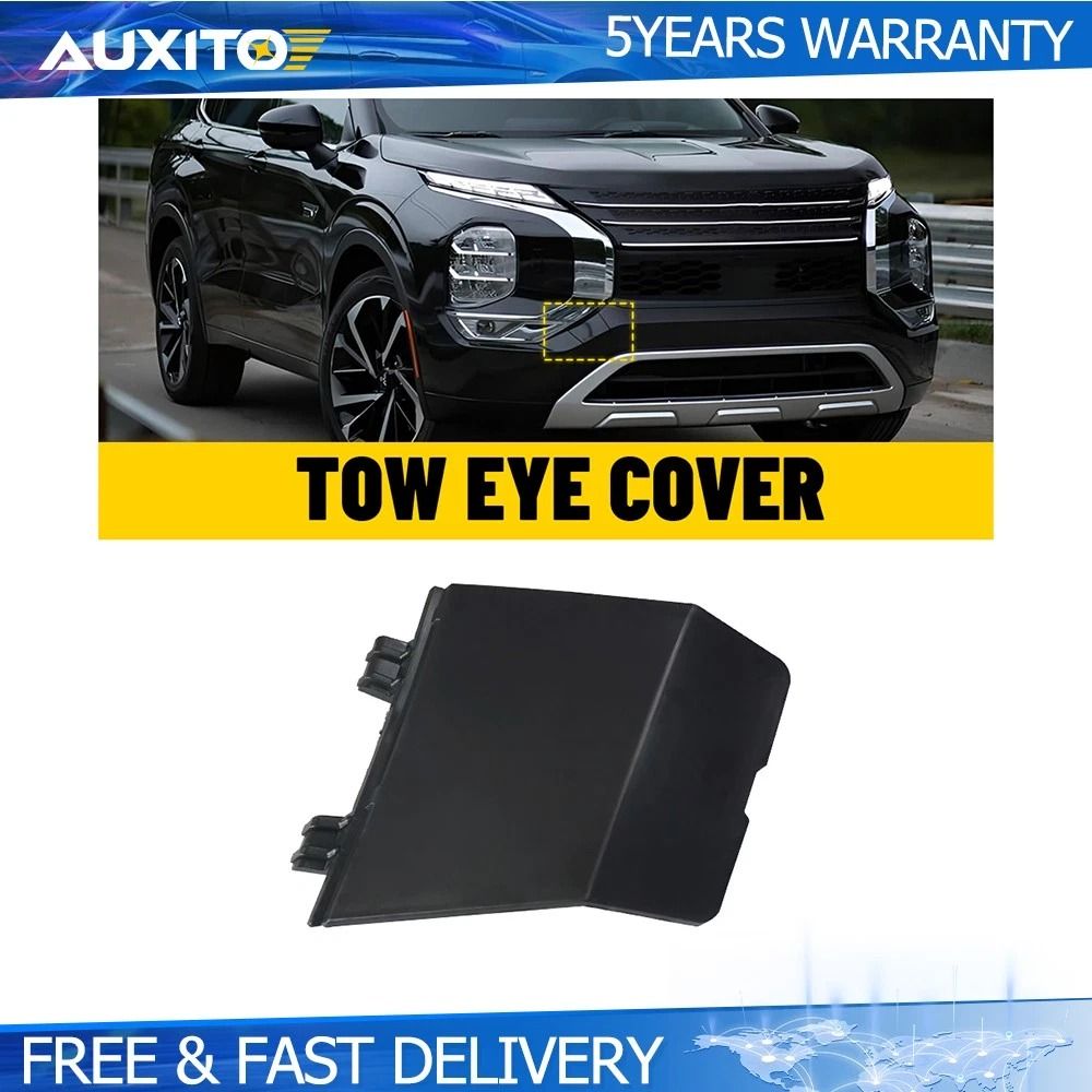 Front Bumper Tow Hook Eye Cover Cap Durable Construction Easy Installation Premium Replacement Brac