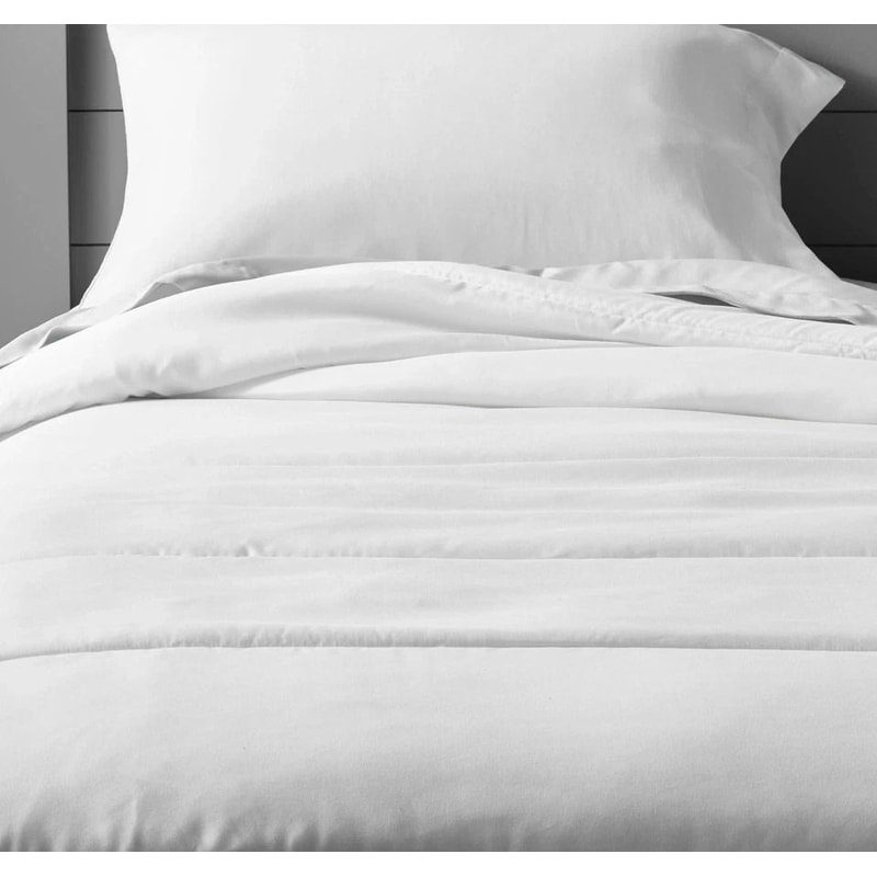 White FullQueen Bed Basics Duvet Insert Soft Fiber Fill Comforter Pillowfort Kids Bedding For All S 2